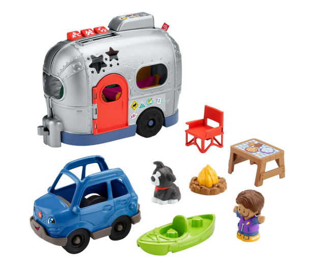 Fisher-Price Little People Edukacyjny Kamper Małego Odkrywcy - 1053098 - zdjęcie